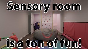 11 reactions | Sensory Room in your basement! This basement has...