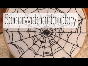 SPIDERWEB EMBROIDERY