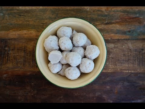 How To Make Fish Paste With A Mixer (Smooth, Bouncy/Springy/QQ Fish Balls & Fish Cake)