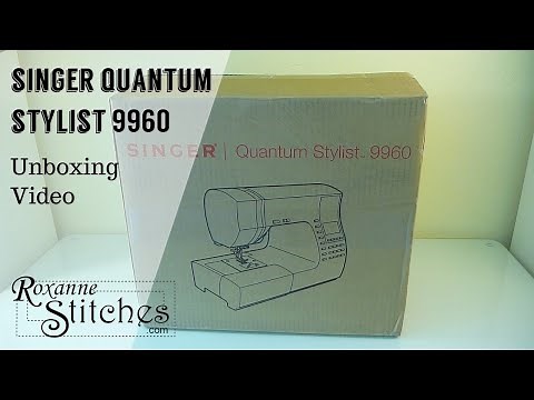 New Singer 9960 Unboxing Video