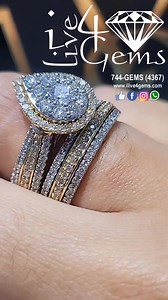 The Elegant Diamond Sophie Bridal Collection is now available at I Live 4 Gems! 😍💎 We invite you to visit us in store at Valpark Shopping Plaza, Valsayn📍 . Opening hours are Monday to Saturday from 10:30am to 5:30pm 🛍 . These are genuine natural diamonds with certification of authentication upon purchase. ✔️ . Find your dream rings at I Live 4 Gems! 🥰 . . . #genuinenaturaldiamonds #uniqueweddingrings #uniquepieces #visitusinstoreformore #sayidotothering #makeheryours #diamondsareagirlsbestf