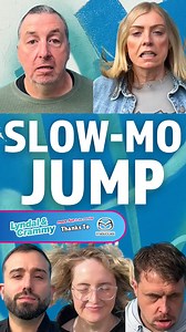 8.3K views · 53 reactions | It's another viral TikTok video trend and this time the guys are jumping and showing off their Slow-Mo landings.  * wavefm.com.au/show/breakfast/ #breakfastradio #wavefm #jump #lyndalandcrammy #slowmotion | Wave FM 96.5 | Facebook