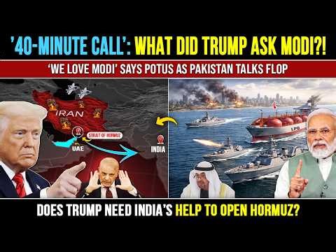Modi Trump Call: Is India Key to Opening Hormuz? | Defence Update | Indian Navy News