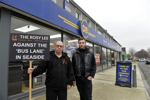 Controversial Eastbourne bus lane plan approved