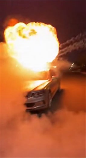 GIANT MISSILE FIREWORK VS LUXURY CAR! 😱🔥🚀