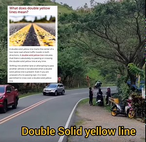 27K views · 429 reactions | Double solid yellow line | MY RIDE PH | Facebook