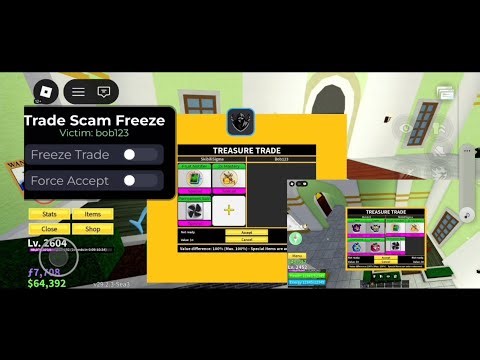 OP BLOX FRUIT FREEZE TRADE SCRIPT *KEYLESS* SCRIPT IN COMMENT AND DESCRIPTION