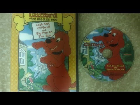 Opening to Clifford The Big Red Dog: Look Out, Clifford! and Big Fun In The Sun 2003 DVD