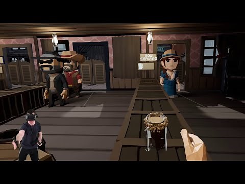 Tapper the Arcade Game in VR - Root Beer On Tap Gameplay