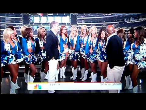 Dallas Cowboys Cheerleaders on Today Show 18 Sep 2009