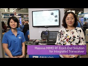 ADI's Massive MIMO RF Front-End Solution for Integrated Transceiver