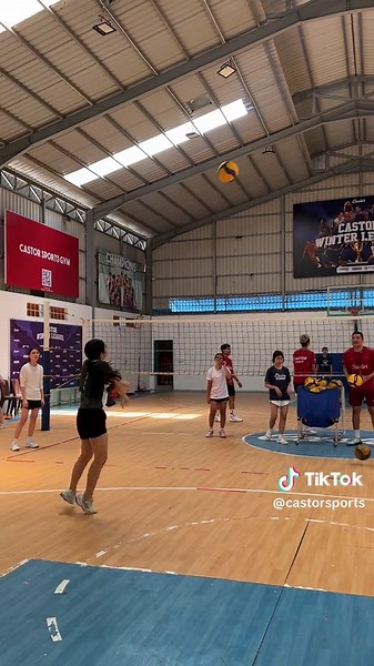 Learn to Set | Castor Sports Academy🏐 Follow for more videos like this‼️ #castor #castorsports