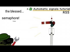 How to make automatic semaphore signals | Ro scale sandbox EP2