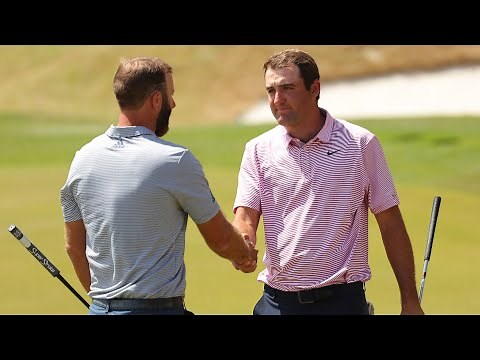 Highlights | Scottie Scheffler vs. Dustin Johnson | WGC-Dell Match Play | 2022