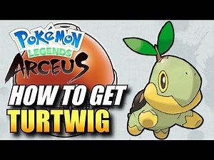 Pokemon Legends: Arceus - How To Get Turtwig / Turtwig Location