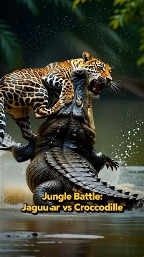 Deadly Amazon Jungle Hunts: Predator vs Prey 3D Action #3danimation