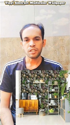 Vinyl Abstract Multicolor Wallpaper #wallpaper #walldesign #walldecoration