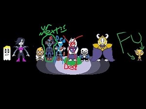 Undertale Genocide Run: The Waterfall