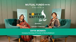651K views · 1.4K reactions | We bring to you Money Matters for Her – Season 2, an inspirational series with remarkable women! Our first guest is someone who's origin story began from Nashik and took her all the way to maximum city Mumbai. Divya is a writer, a company secretary and a distinguished board member. Watch her share her story, in conversation with host Naila Patel. #MoneyMattersForHer #MutualFundsSahiHai | Mutual Funds Sahi Hai | Facebook