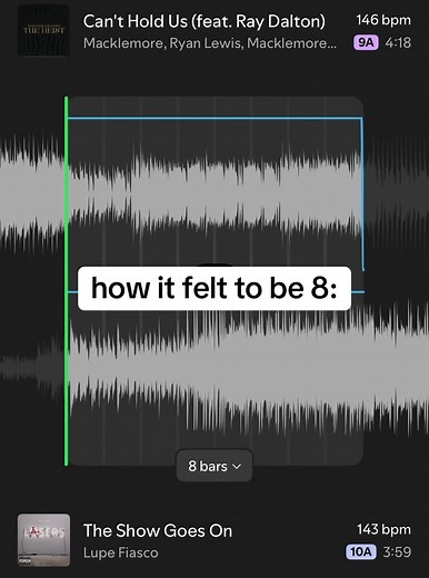 Can’t Hold Us x The Show Goes On: How It Felt to Be 8
