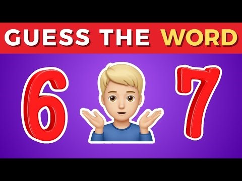 Guess The WORD By Emojis? 🤔❓ Emoji Quiz Challenge 2026