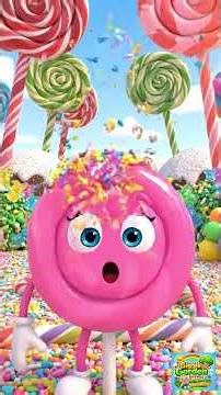 Candy Fight Gone Wrong 😂🍩🍭 | Funny Candy Battle | Kids 3D Animation Short