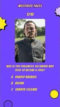 Can You Name These Game of Thrones Characters? 🐉🔥 | #gameofthrones #quiz #challenge