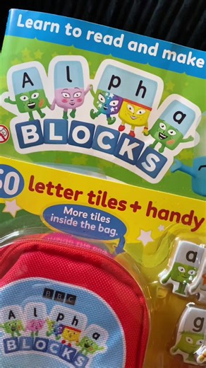 CBeebies Special Magazine Featuring Alphablocks Toy