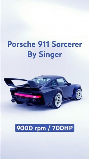 $2 Million Porsche 911 Sorcerer by Singer #shorts