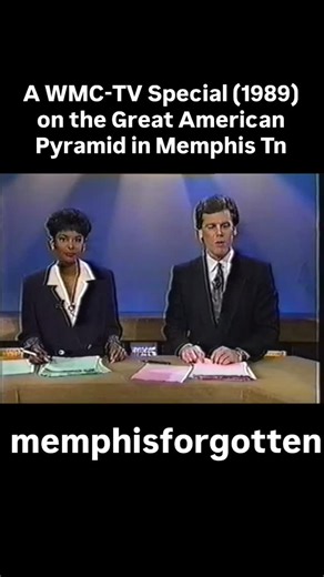 MemphisForgotten on Instagram: "In 1989, WMC-TV aired a special documenting the months leading up to the groundbreaking of the Great American Pyramid capturing the debates, ambitions, and civic energy surrounding one of Memphis’ most ambitious projects. Before it became a defining part of the skyline, the Pyramid existed as an idea, a risk, and a symbol of where the city believed it was headed. ROYAL BY NATURE @MEMPHYSWATER #memphis #nostalgia #explore #classic #pyramid"