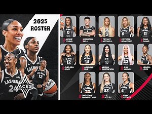 2025 Las Vegas Aces Full Roster Breakdown | WNBA Superteam Reloaded