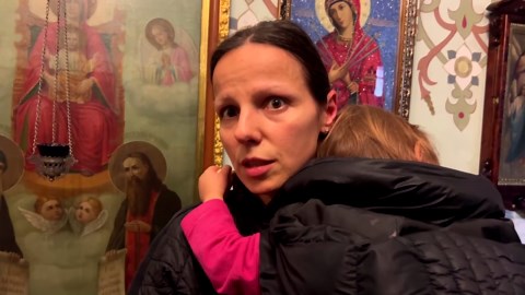 Children evacuated from Kharkiv kindergarten hit by Russian drone