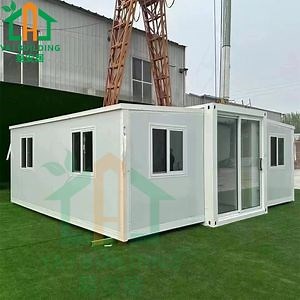 [Hot Item] Modular Prefabricated House Tiny Mobile Steel Base Home Portable Cabin Prefab Movable Container House