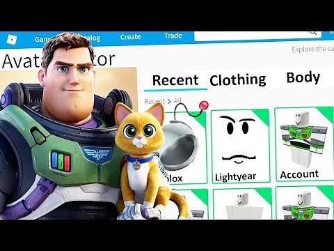 MAKING BUZZ LIGHTYEAR a ROBLOX ACCOUNT