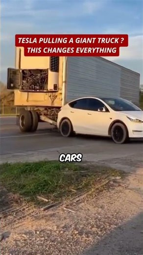 Tesla Pulling a Giant Truck? This Changes Everything