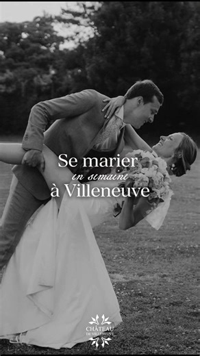 Château de Villeneuve on Instagram: "Et si vous osiez un mariage en semaine au Château de Villeneuve ? Une parenthèse hors du temps, plus intime, plus fluide… et tout aussi magique 🤍 ✨ Mardi : installation, préparation et mise en place de votre décoration, en toute sérénité 💍 Mercredi : le grand jour, celui des émotions, des « oui » et des souvenirs inoubliables 🥐 Jeudi : retour en douceur avec un brunch ou un moment de partage Un format idéal pour profiter pleinement du lieu, de vos proches