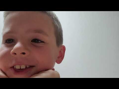 Boy with no shirt faces artic conditions!