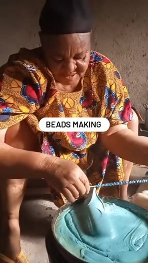 Center Of The World on Instagram: "Bead making in Ghana  Bead making in Ghana is a traditional craft that holds cultural significance. Artisans often use vibrant colours to create unique beads, reflecting the rich heritage of the country. These beads are not only used for personal adornment but also carry symbolic meanings in ceremonies and rituals. Bead making has been passed on through generations in Ghana. Why do you wear beads?"