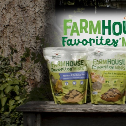 Manna Pro Farmhouse Favorites™ Minis available now at Tractor Supply! Farmhouse Favorites™ Minis are specially crafted to complement a mini goat & mini cattle, mini horse & mini donkey, and mini pig diet! These wholesome baked treats are hand mixed with tasty oats & alfalfa, with apple-banana flavor, peanut butter flavor & molasses flavor. Click here to learn more and to save $2 now! Click here to learn more: https://www.mannapro.com/promotions/farmhouse-favorites #sponsored | Hobby Farms