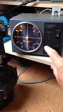 Yaesu g-450 rotator, severe indicator needle backlash.