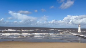 High Tide incoming at New Brighton | Explore New Brighton History Tours & Ghost Walks