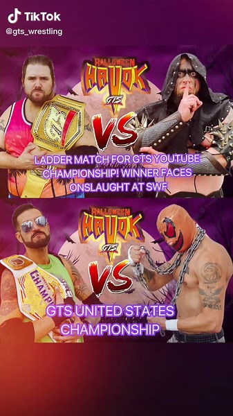 COMING SOON: GTS Wrestling Halloween Havok! #wwe #aew #wrestling