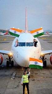 From ground to sky, we fly the tricolor with pride. Happy Republic Day! 🇮🇳 #flyspicejet #spicejet #HappyRepublicDay #addspicetoyourtravel | FlySpiceJet