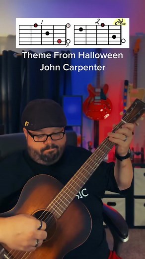 John Carpenter Halloween Theme Guitar Lesson Tutorial