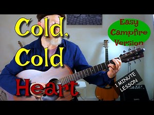 Cold, Cold Heart 1 minute run through + chord charts