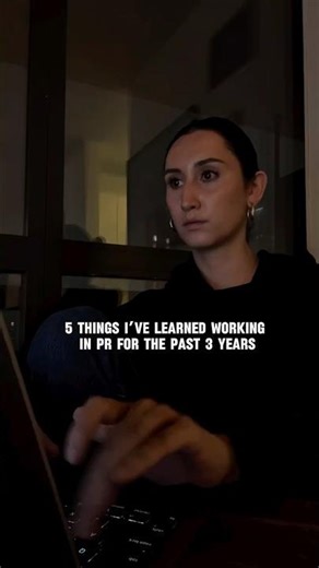 5 things I’ve learned working in PR over the past 3 years