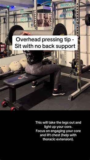Overhead Pressing Tips for Core Engagement