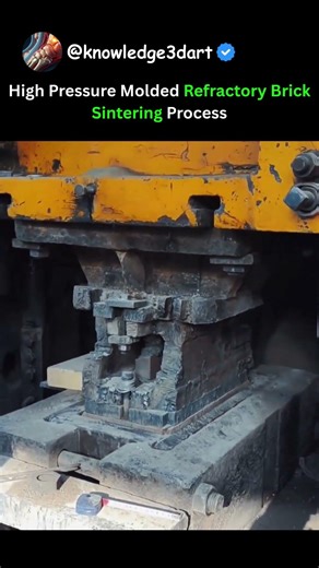 High Pressure Molded Refractory Brick Sintering Process 🤯
