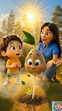 How Does a Plant Grow? 🌿 | Kids Educational Animation