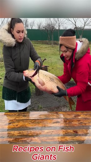Two Recipes on Fish Giants ✅️#chef#cooking#food#villagecooking#foryoupage